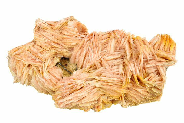 Bright Orange-Pink Bladed Barite Cluster - Morocco #292920